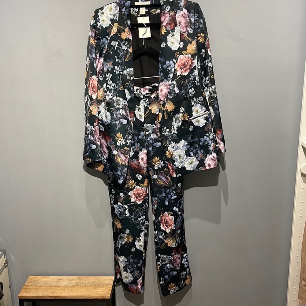 Floral suit